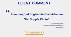 Global Supply Chain Group - Client Comment