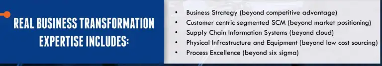 Global Supply Chain Group - Components of Supply Chain Mastery