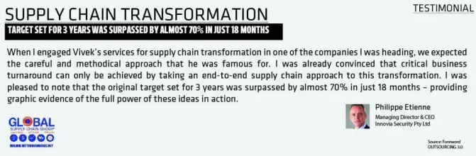Global Supply Chain Group - TESTIMONIAL Philippe Etienne 1