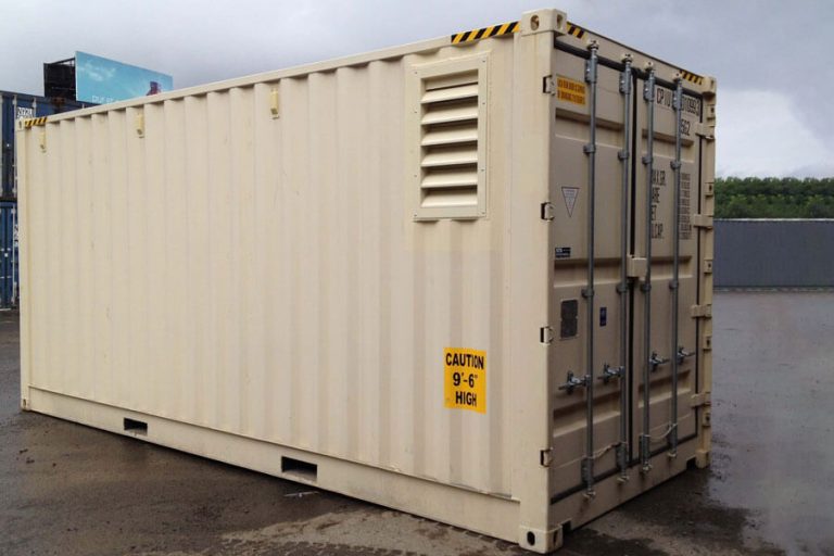 Global Supply Chain Group - ventilated container for shipping